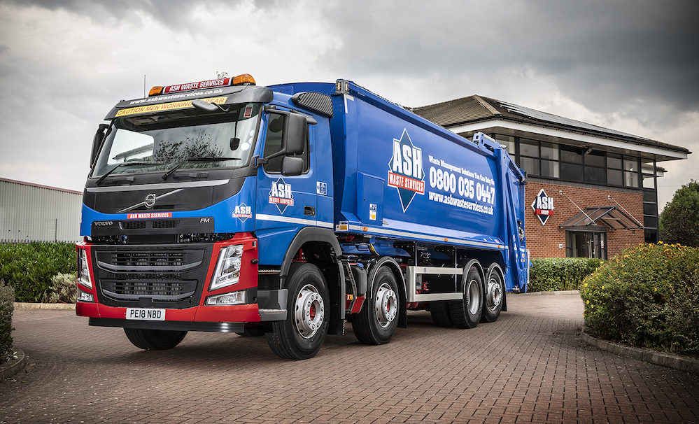 Volvo Trucks take up the challenge at Ash Waste Services | Fleet UK Haulier