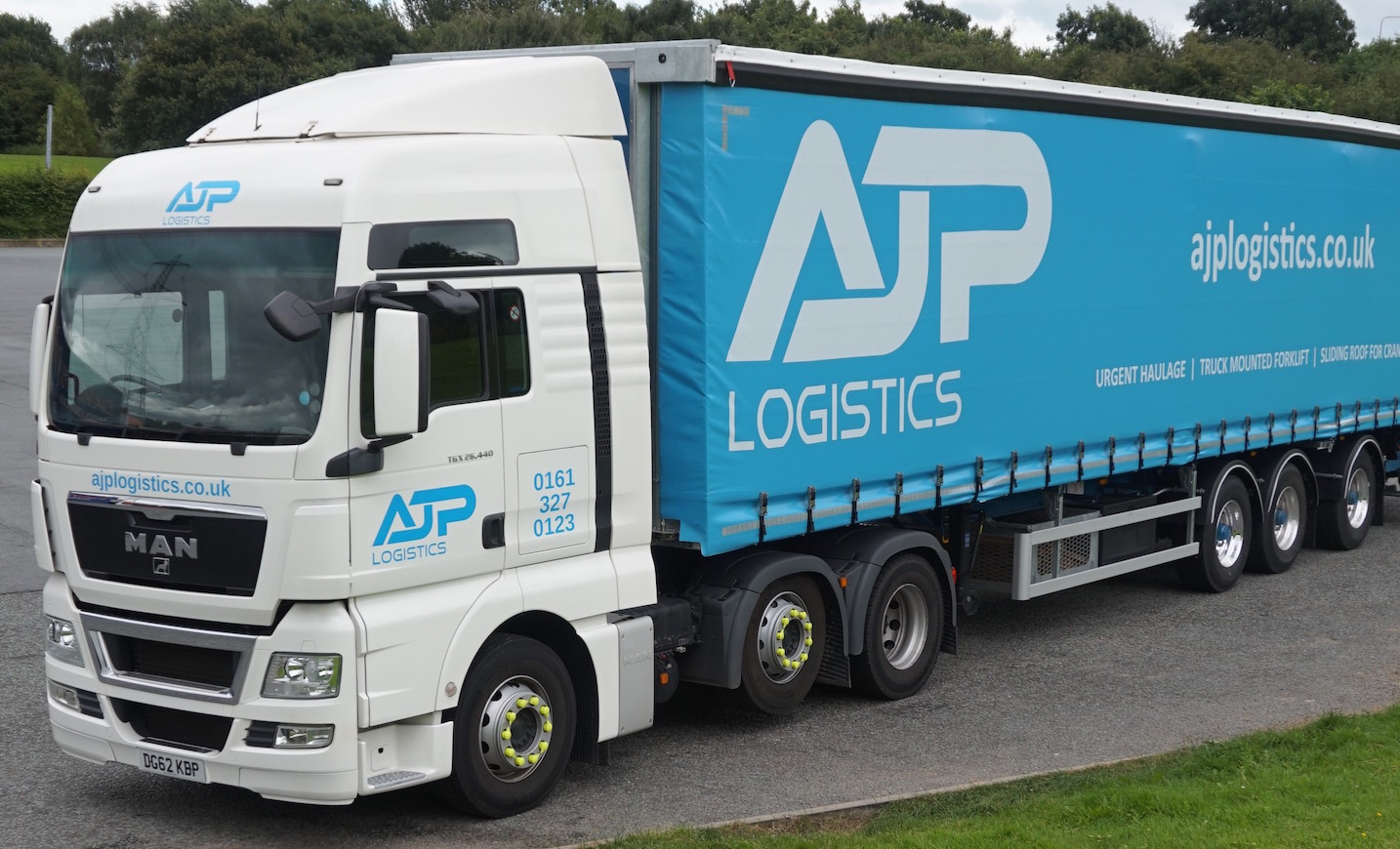 AJP Logistics MAN Truck Fleet UK Haulier News