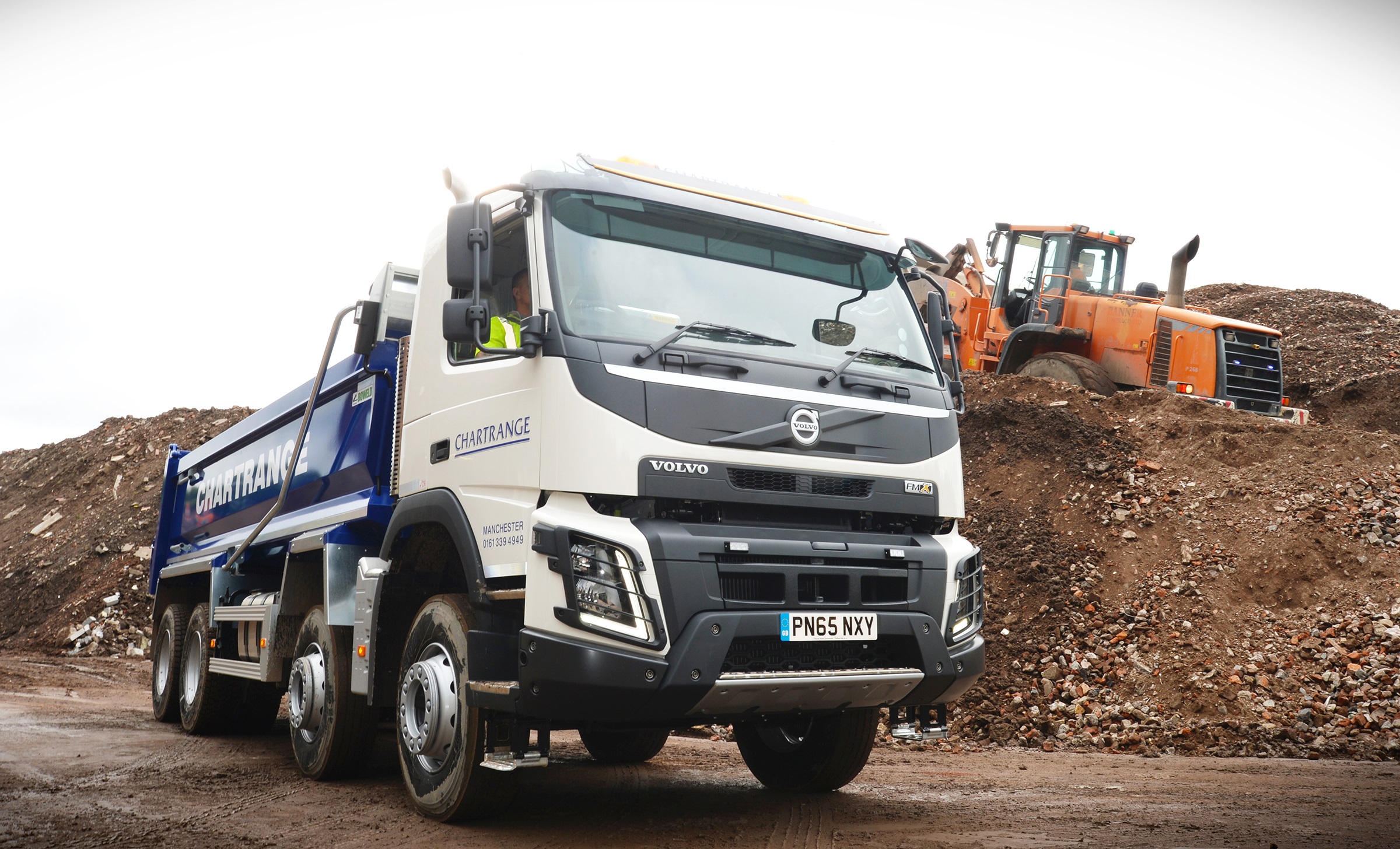 11-litre powered Volvo FMX tippers make the earth move for Chartrange ...