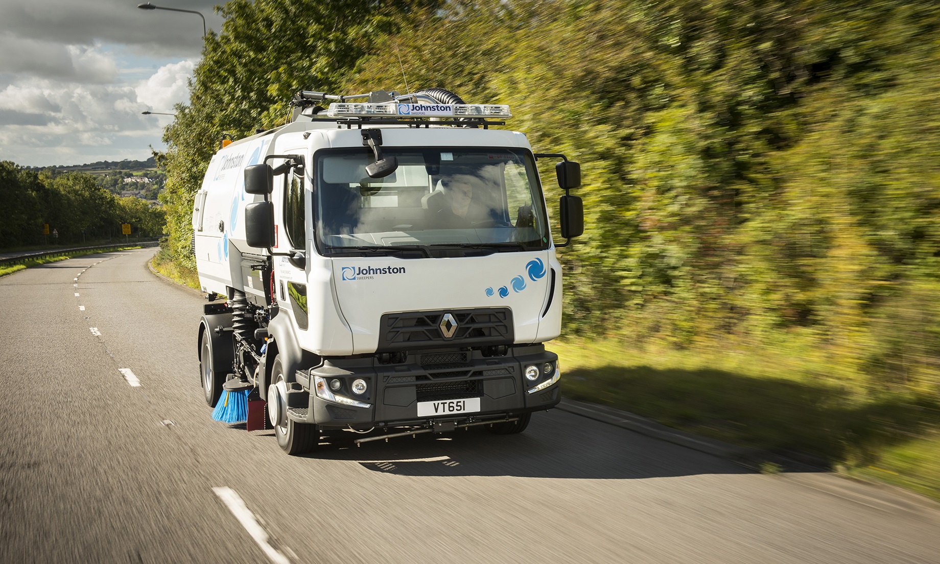 Johnston Sweepers cleans up with first Renault Trucks factory-built ...