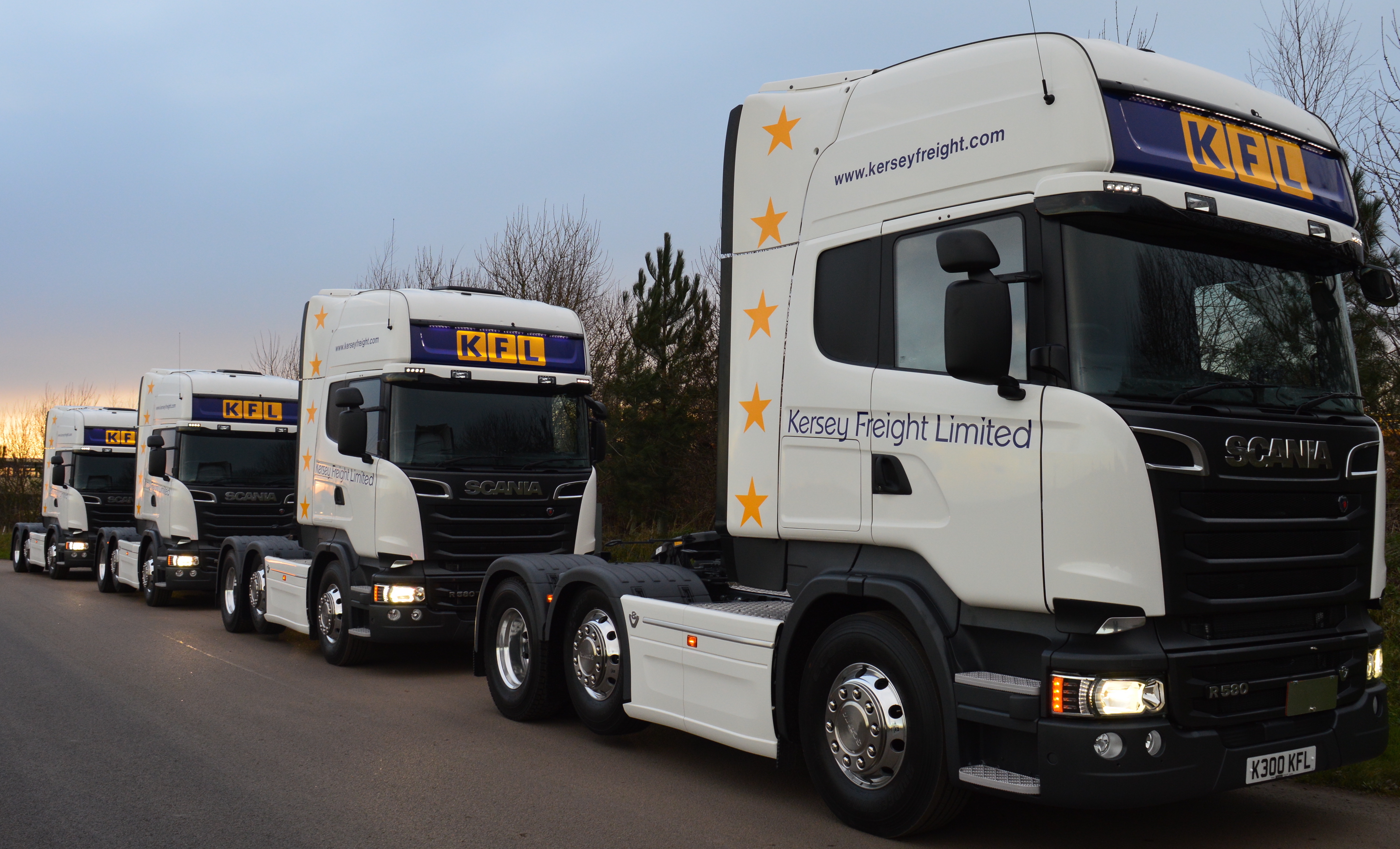 Kersey Freight add four new Scania R580 V8’s to growing ...