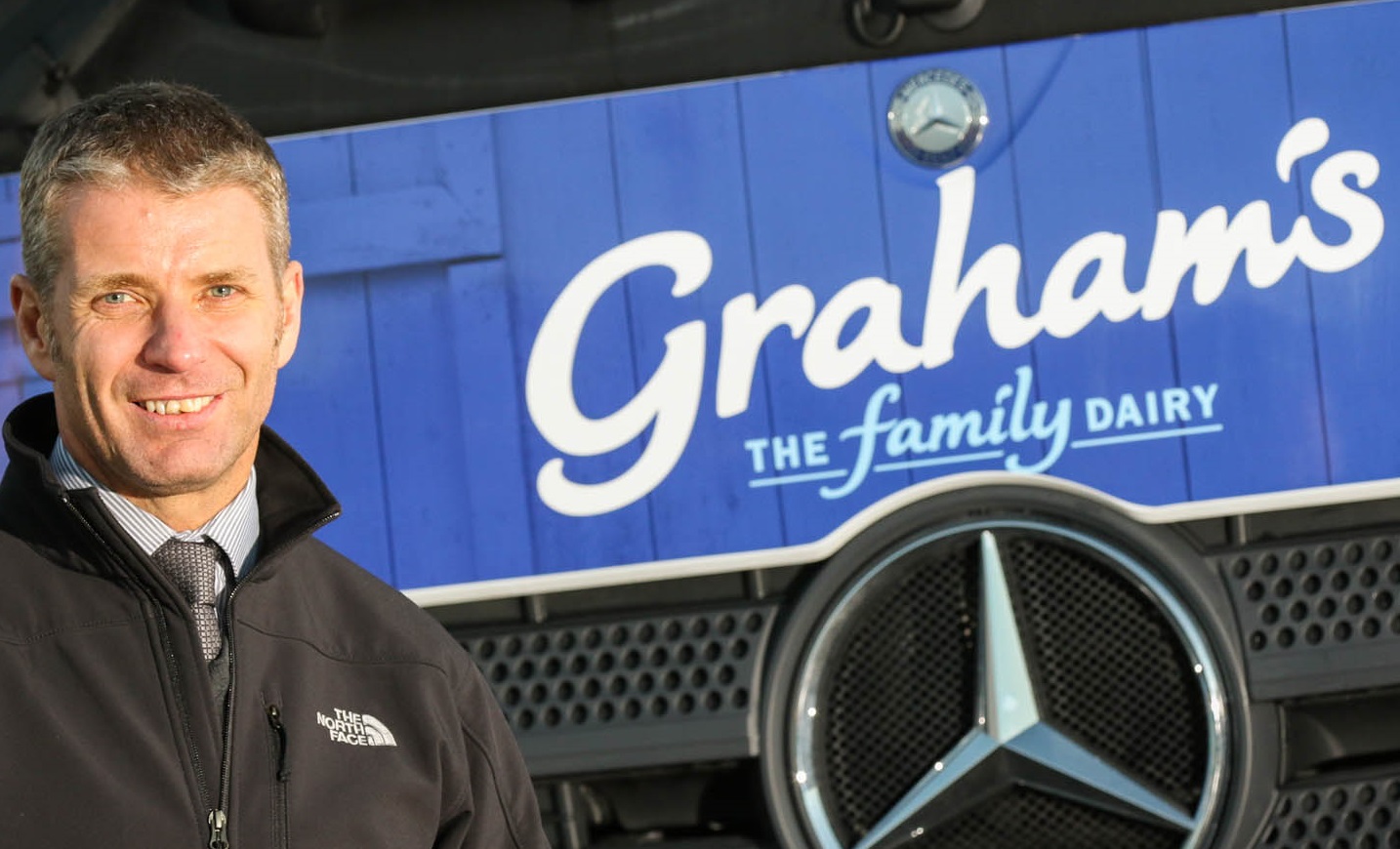 MercedesBenz has the ‘White Stuff’ for Graham’s the Family Dairy