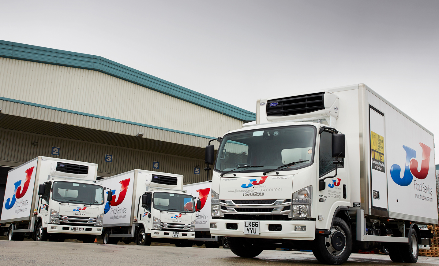 JJ Food Service Stocks Up on Carrier Transicold Xarios™ Units for Fleet ...