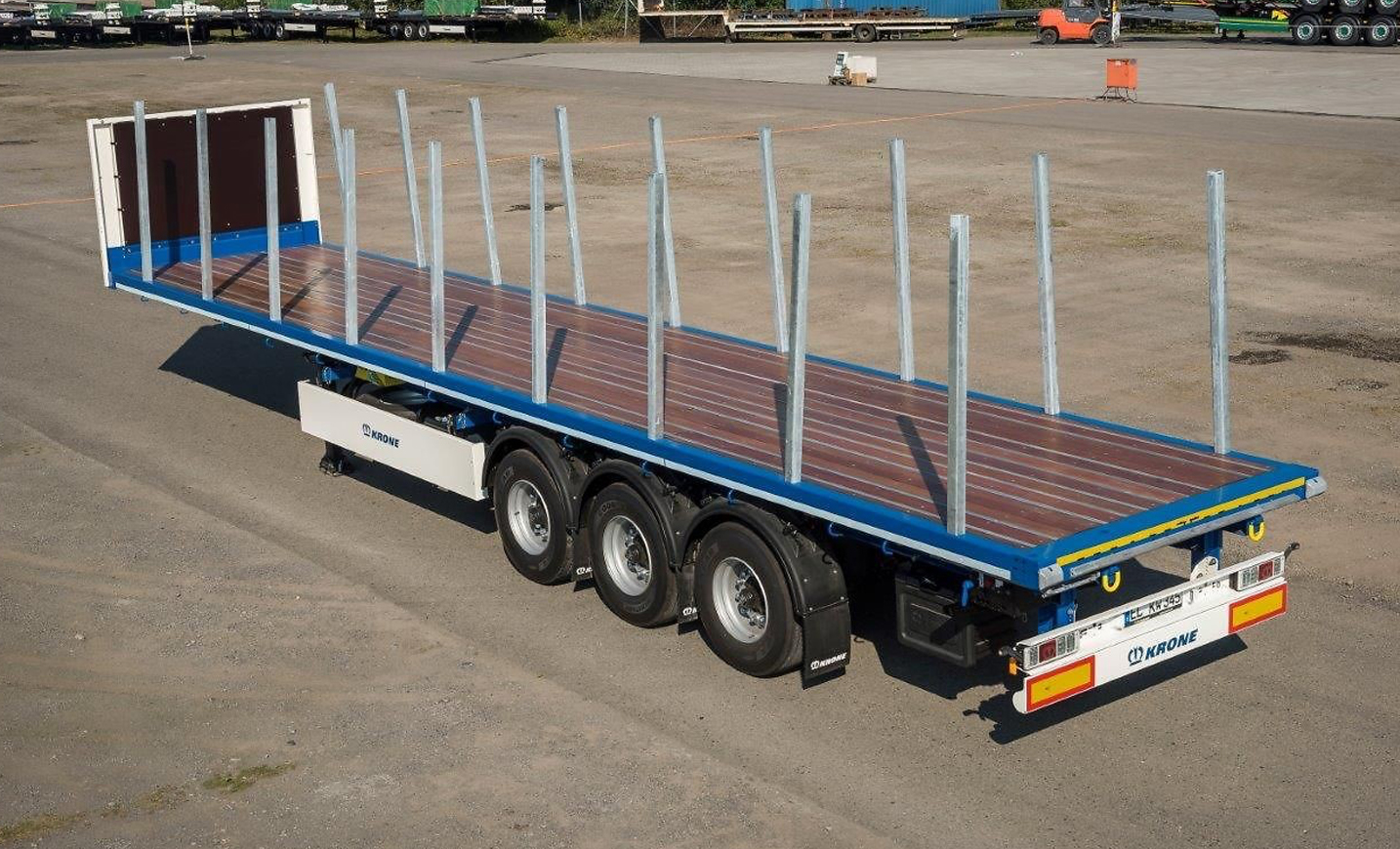 Flatbed trailer. Krone Flatbed. Flatbed Truck Trailers. Flatbed Double Trailer. Semi Trailer.